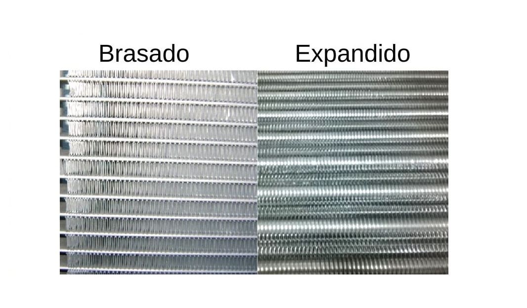 radiado brasado e expandido